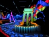 glow in the dark minigolf