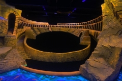 Blacklight mini golf in Haifa