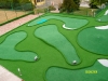 minigolf on terrace