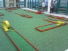 minigolf on terrace 